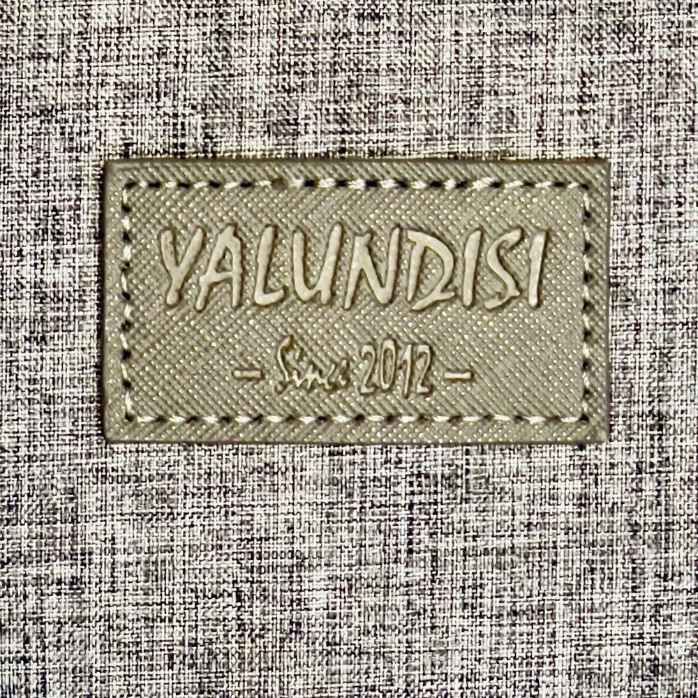 YALUNDISI Vintage Backpack Travel Laptop Backpack with usb Gray Greay NWOT - Picture 14 of 14